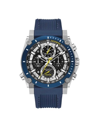 RELOJ BULOVA PRECISIONIST CORREA Y CAJA AZUL - 1