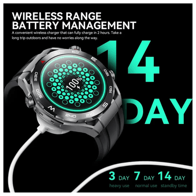 SET SMARTWATCH HW5 ULTIMATE PLATEADO AMOLED + TRIPLE CORREA ALTA GAMA GPS - 4