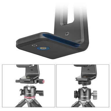 ADAPTADOR ULANZI SOPORTE DE TABLET CELULAR PARA TRÍPODE ST-20 - 4
