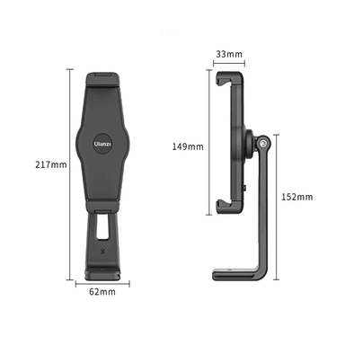 ADAPTADOR ULANZI SOPORTE DE TABLET CELULAR PARA TRÍPODE ST-20 - 6