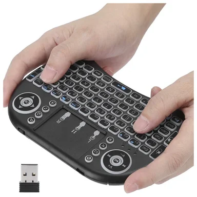 CONTROL MINI UNIVERSAL TECLADO RGB TV BOX PC LAPTOP SMART TV - 4