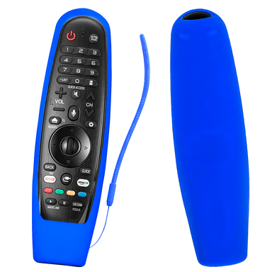 CONTROL REMOTO PARA TV LG SMART LED LCD 4K + FUNDA AZUL - 1