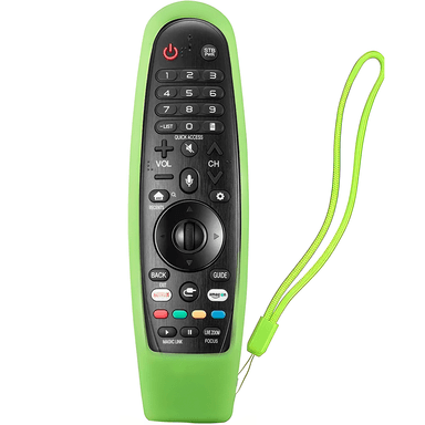 CONTROL REMOTO PARA TV LG SMART LED LCD 4K + FUNDA VERDE NEÓN - 2