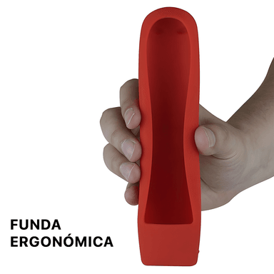 CONTROL REMOTO PARA TV LG SMART LED LCD 4K + FUNDA COLOR ROJO - 3