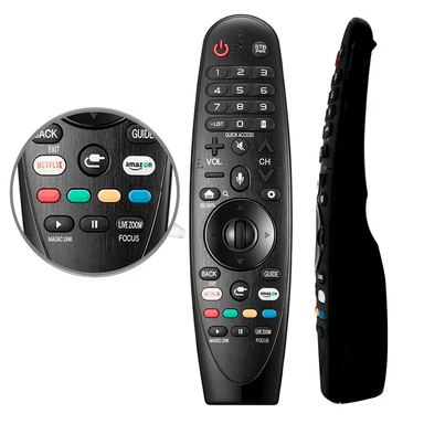CONTROL REMOTO PARA TV LG SMART LED LCD 4K + FUNDA TURQUESA - 6