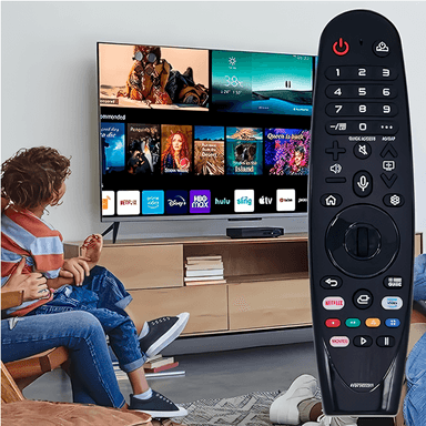 CONTROL REMOTO SMART PARA TV LG CON COMANDO POR VOZ + FUNDA COLOR MORADO - 4