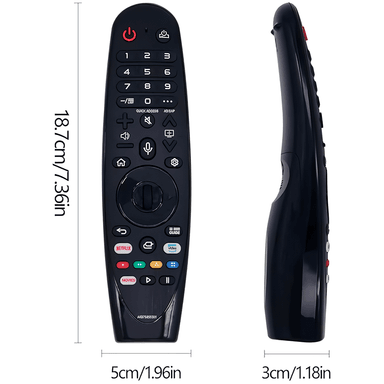CONTROL REMOTO SMART PARA TV LG CON COMANDO POR VOZ + FUNDA COLOR MORADO - 8