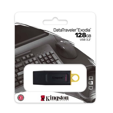 MEMORIA USB DT EXODIA 128GB KINGSTON 3.2 - 1