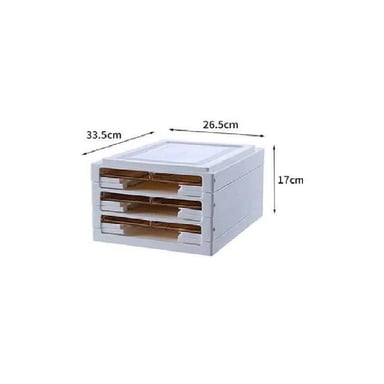 ZAPATERA TRANSPARENTE PLEGABLE ACRÍLICO 3 NIVELES - 2