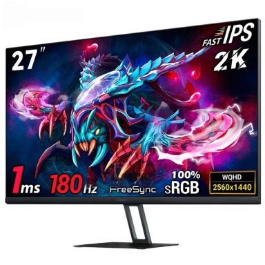MONITOR GAMING XIAOMI G27QI QHD 27' IPS 180SHZ 1MS FREESYNC - 1