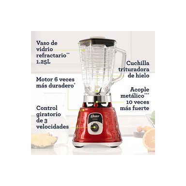 LICUADORA OSTER CLÁSICA BLST4126R 053 - 5