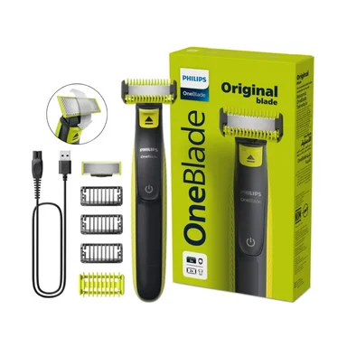 AFEITADORA ELÉCTRICA PHILIPS QP2824-10 DE CARA Y CUERPO ONEBLADE - 1