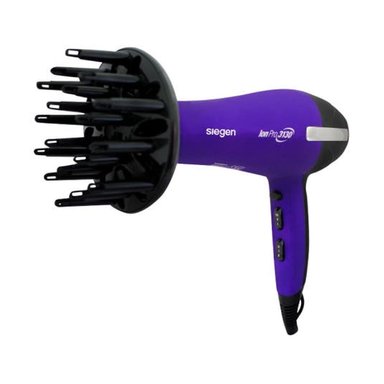 SECADORA DE CABELLO SIEGEN SG-3130M PURPLE POWER 2200W - 3