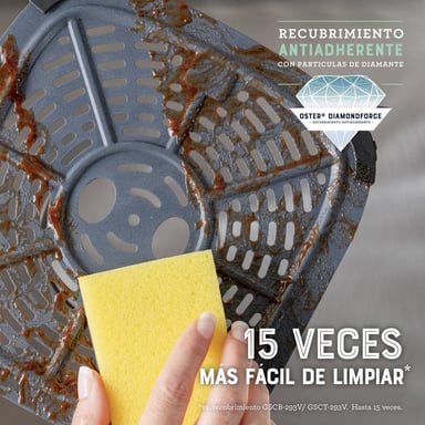 FREIDORA DE AIRE DIGITAL OSTER CKSTAF75WDSSDF-053 DE 7.5L 1700W - 7