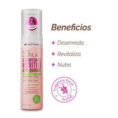 DESENREDANTE ANTIQUIEBRE NUTRI QUINUA 200ML BE NATURAL - 2