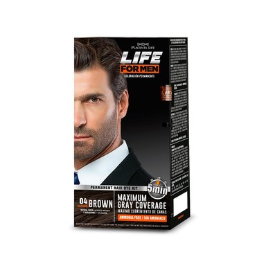 TINTE CABELLO LIFE FOR MEN 04 CASTAÑO - 1