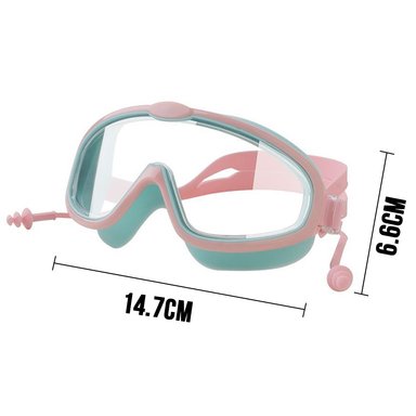 LENTES DE NATACIÓN INFANTILES 3D CON PROTECCION OIDOS NIÑA - 6