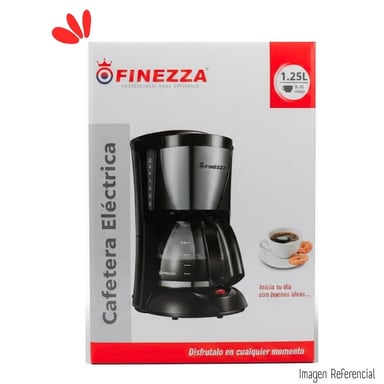CAFETERA ELÉCTRICA FINEZZA CK-670F-N FILTRO 8-10 TAZAS - 5