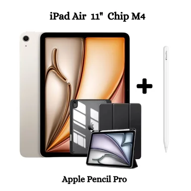 Nuevo Apple iPad Air 11″ Chip M4 Wifi 128GB - Starlight ( 2026 ) + Pencil Pro + Regalo - 1
