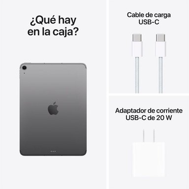 NUEVO APPLE IPAD AIR 11″ CHIP M4 WIFI 128GB - SPACE GRAY ( 2026 ) + PENCIL PRO + REGALO - 7