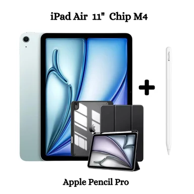 NUEVO APPLE IPAD AIR 11″ CHIP M4 WIFI 128GB - BLUE ( 2026 ) + PENCIL PRO + REGALO - 1