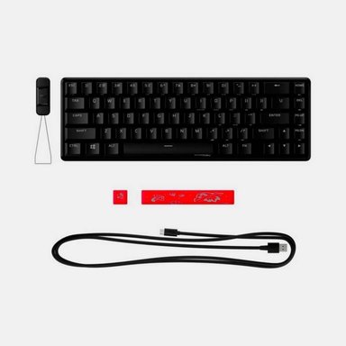 TECLADO HYPERX ALLOY ORIGINS 65 AQUA TACTILE SWITCHES RGB - 4