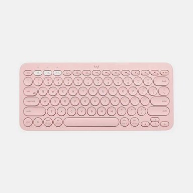 TECLADO LOGITECH K380 SPANISH MOUSE PEBBLE M350 ROSE BT - 2