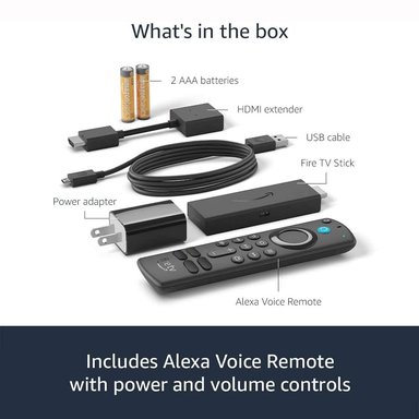 AMAZON FIRE TV STICK 3RA GENERACIÓN HD 1080P CON CONTROL DE VOZ ALEXA - 3