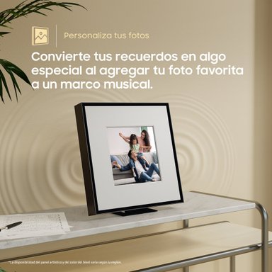 Soundbar Samsung Music Frame Dolby 120W Black HW-LS60D/PE - 2