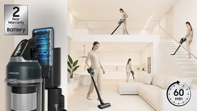ASPIRADORA SAMSUNG ASPIRADORA STICK JET 85+ PET CON 250W SATIN GREIGE - 7
