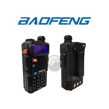 WALKIE TALKIES BAOFENG UV-5R 8W LCD UV5R 8W RADIO PORTATIL ALCANCE 5KM MOTOROLA ICOM HYTERA KENWOOD - 3