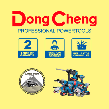 TALADRO DONG CHENG PERCUTOR ATORNILLADOR DCJZ03-13FK 5AH MALETA PRO 20V - 6