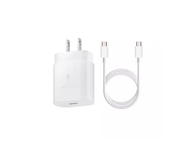 CARGADOR SAMSUNG CARGA RÁPIDA PARA GALAXY A34/A54/A74 BLANCO 25W - 3