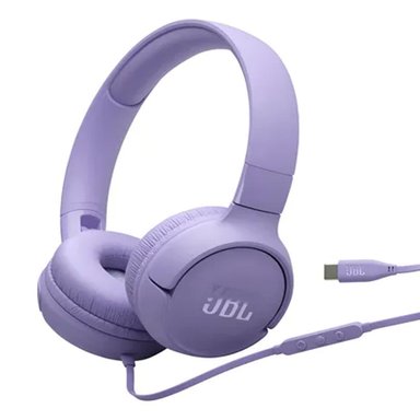 AUDIFONOS JBL TUNE 520C CON CONECTOR TIPO-C - LILA - 1