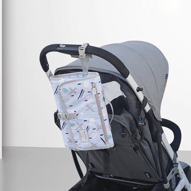 CAMBIADOR SUNVENO CELESTE PORTATIL BEBES CRUCES - 3