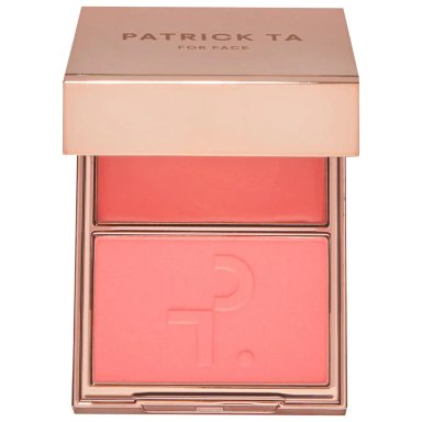DÚO RUBOR EN CREMA PATRICK TA COLOR SHES THE MOMENT SOFT TANGERINE GOLDEN PEACH - 1