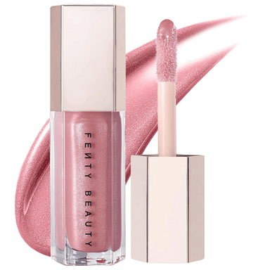 LABIAL FENTY BEAUTY GLOSS BOMB RIHANNA COLOR FUSSY SHIMMERING PINK - 1