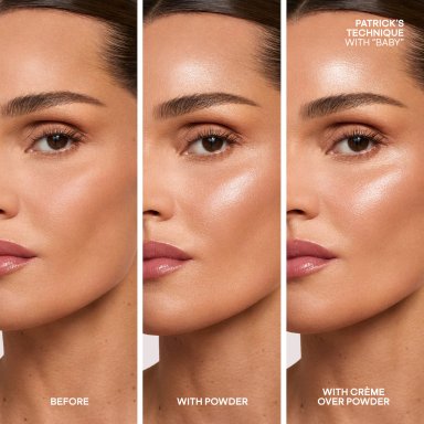 DÚO ILUMINADOR BABY - PINK SHIMMER TRANSLÚCIDO MAJOR GLOW CREME Y POWDER - 3