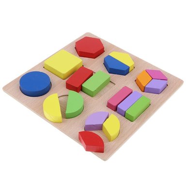 ROMPECABEZAS DIDÁCTICO DE MADERA 3D - 1