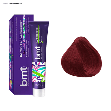 TINTE CABELLO BMT BAMBU FORCE 7.66 RUBIO MEDIO ROJO BRILLANTE - 1