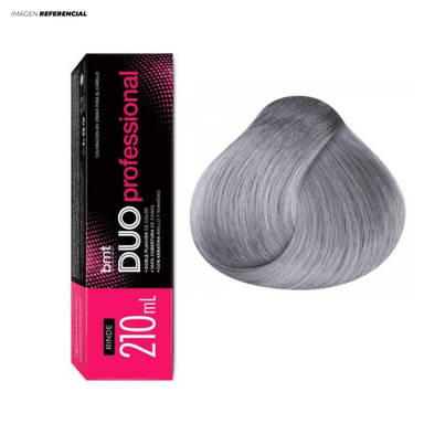 BMT DUO PROFESSIONAL TINTE PARA CABELLO COLOR PLATA - 1