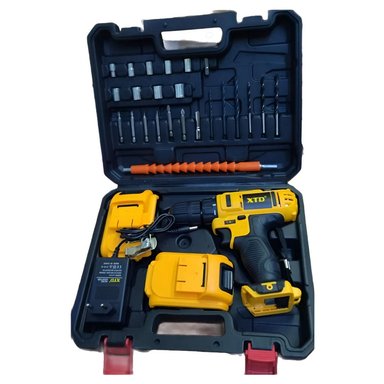 TALADRO XTD PERCUTOR DESTORNILLADOR INALAMBRICO 21V - 2