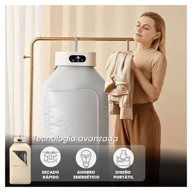 SECADOR DE ROPA PLEGABLE Y PORTATIL - 3