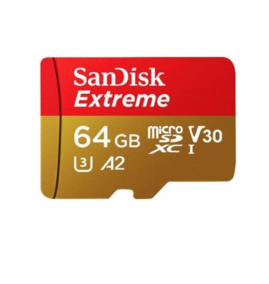 MEMORIA A2 64GB MICRO SD TF 4K V30 160MBS EXTREME PC VIDEO - 1