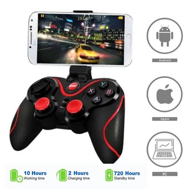 MANDO CELULAR PC SMART TV BLUETOOTH JOYSTICK GAMEPAD IOS ANDROID - 1