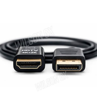 CABLE DISPLAYPORT A HDMI 4K ULTRA HD 4KX2K SEÑAL ESTABLE ALTA DEFINICIÓN - 3