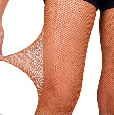 PANTY MEDIA MUJER DE MALLA LENCERIA SEXY FINA BABY DOLL - GRANDE - 2
