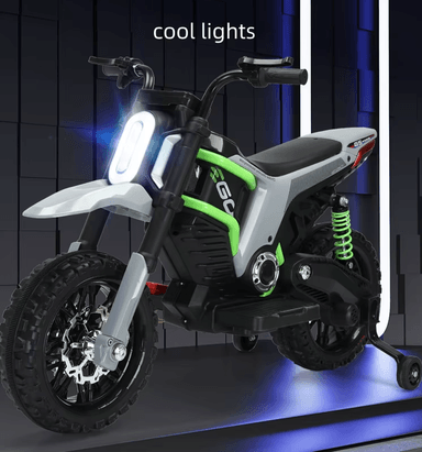 MOTOCICLETA ELECTRICA PARA NIÑOS CON BATERIA RECARGABLE - 2