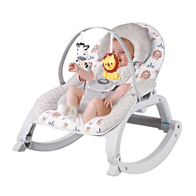 SILLA BABY BOUNCER MECEDORA BABY CAM BEIGE - 7