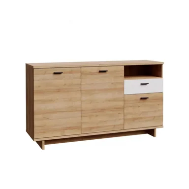 APARADOR VENTITAS PERU VANIA NORDICO DUNA 1 CAJON BEIGE BLANCO - 3